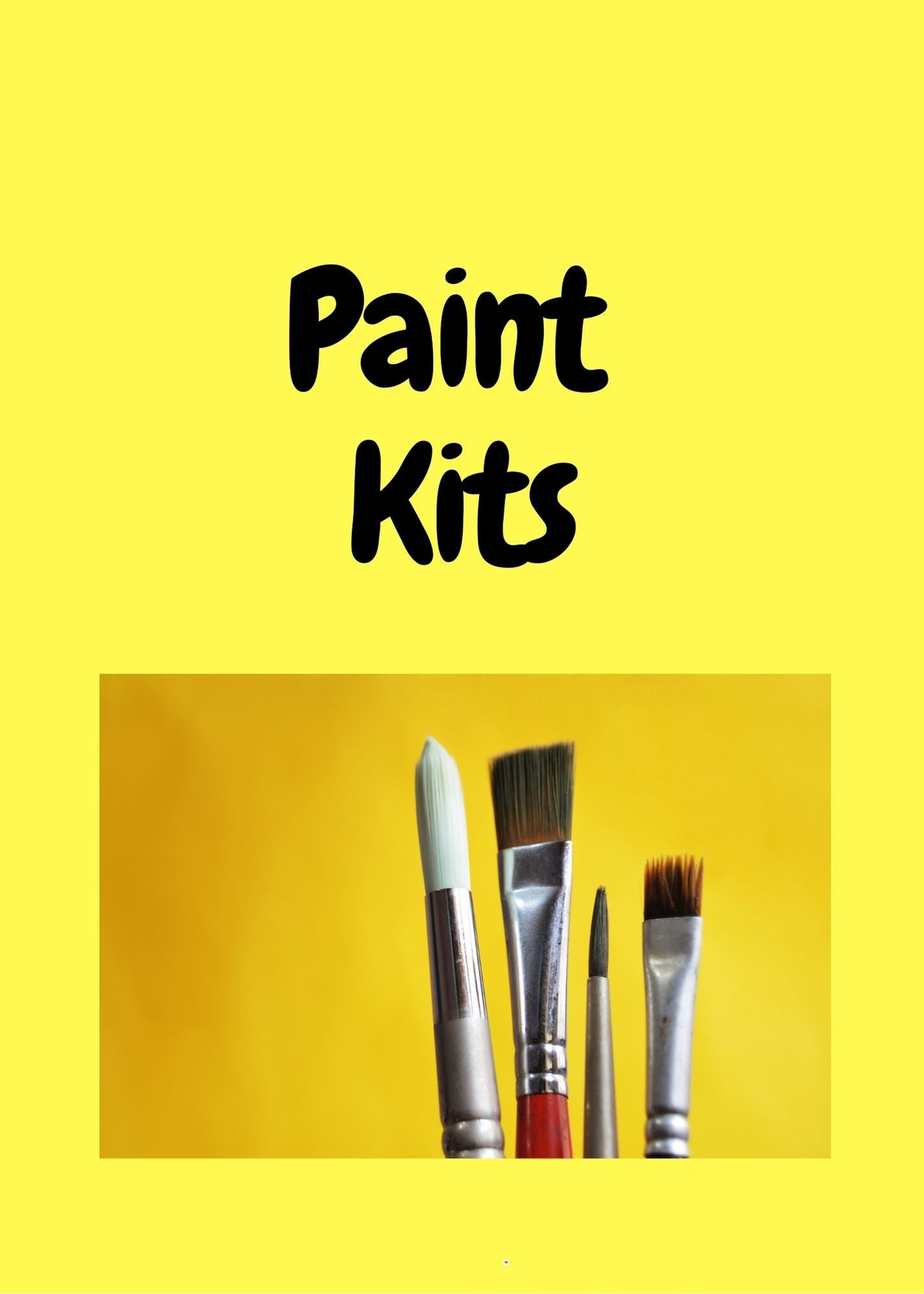 Take Home Paint Kits – Tagged supplies – Original Genes